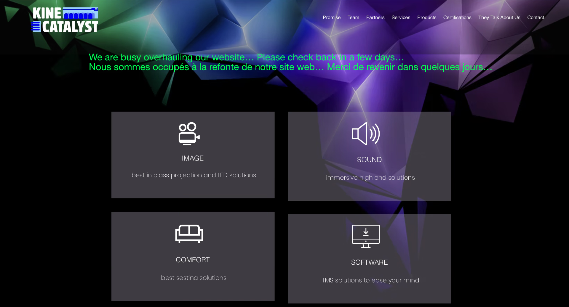 Kine Catalyst - Le Cinma SERVICE inclus
